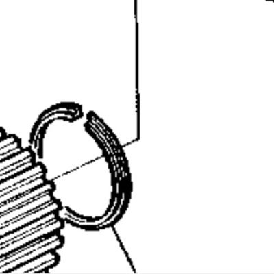 For JD 1550 1750 1850 1850 N tractors  L41159 Snap Ring For Agricultural Machines Tractor  Parts