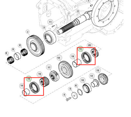 JD YZ91553 Shift Collar For JD Tractor Replacement Parts